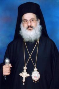 Ο Μητροπολίτης Αντινόης Παντελεήμων Λαμπαδάριος
